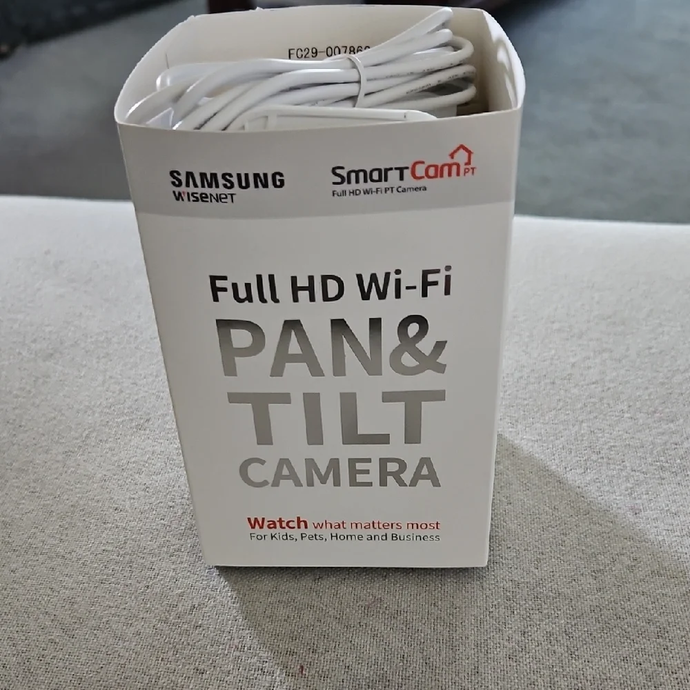 Samsung Full HD Wi‑Fi Pan & Tilt Camera White